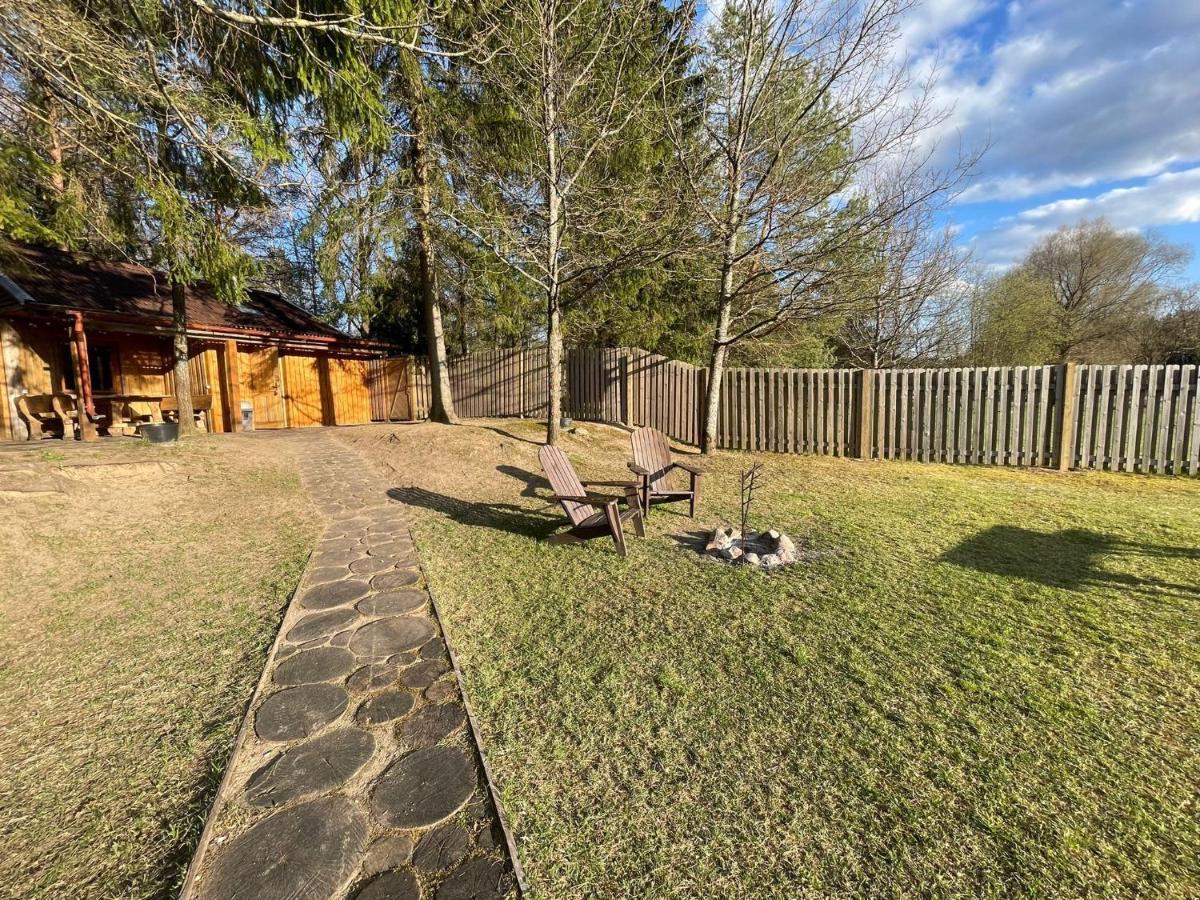Holiday House With Sauna Cēsis Екстериор снимка