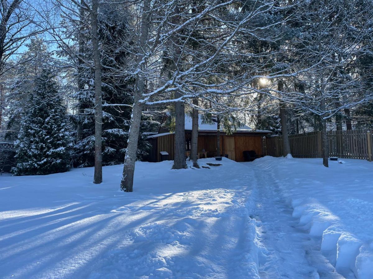 Holiday House With Sauna Cēsis Екстериор снимка