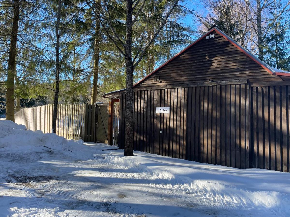 Holiday House With Sauna Cēsis Екстериор снимка